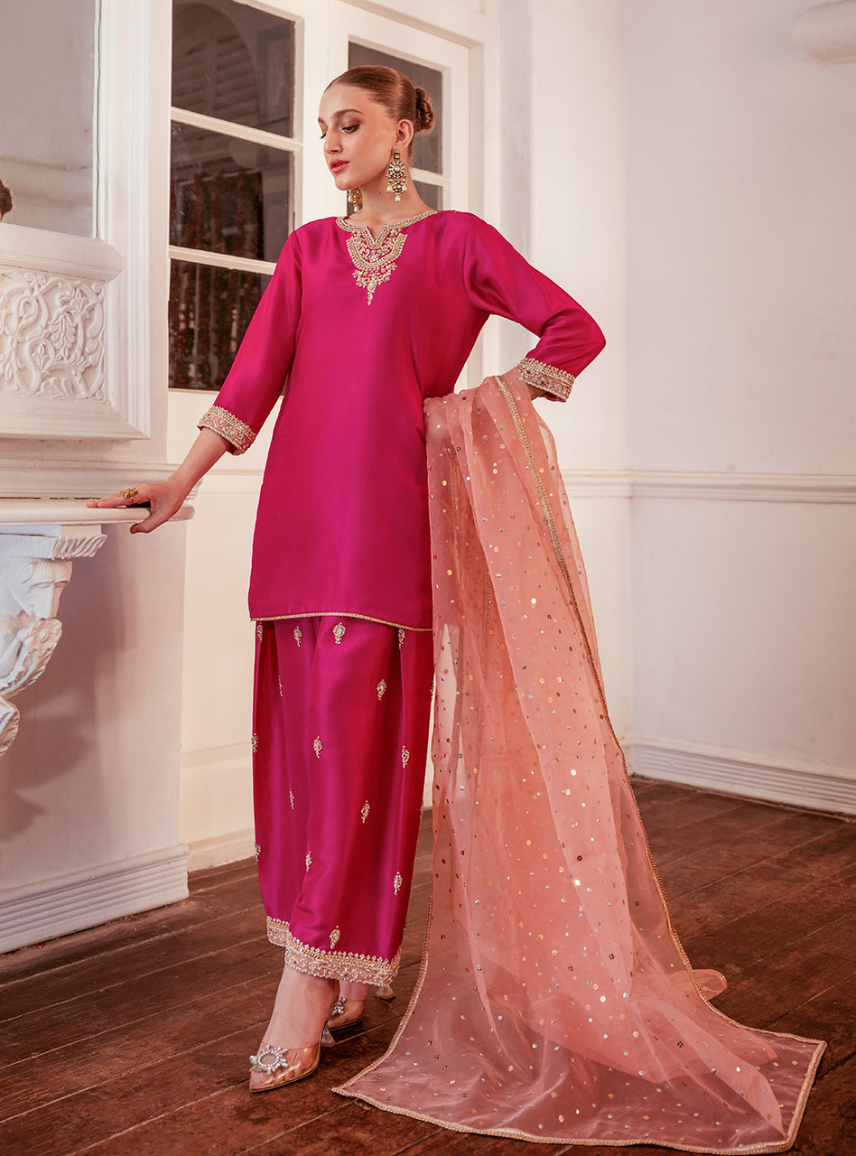 Zainab Chottani | Semi Formals | AYLEEN by Zainab Chottani - Designer Dress - Type: Ladies Clothes - Available at Sana Yasir - 100% Original