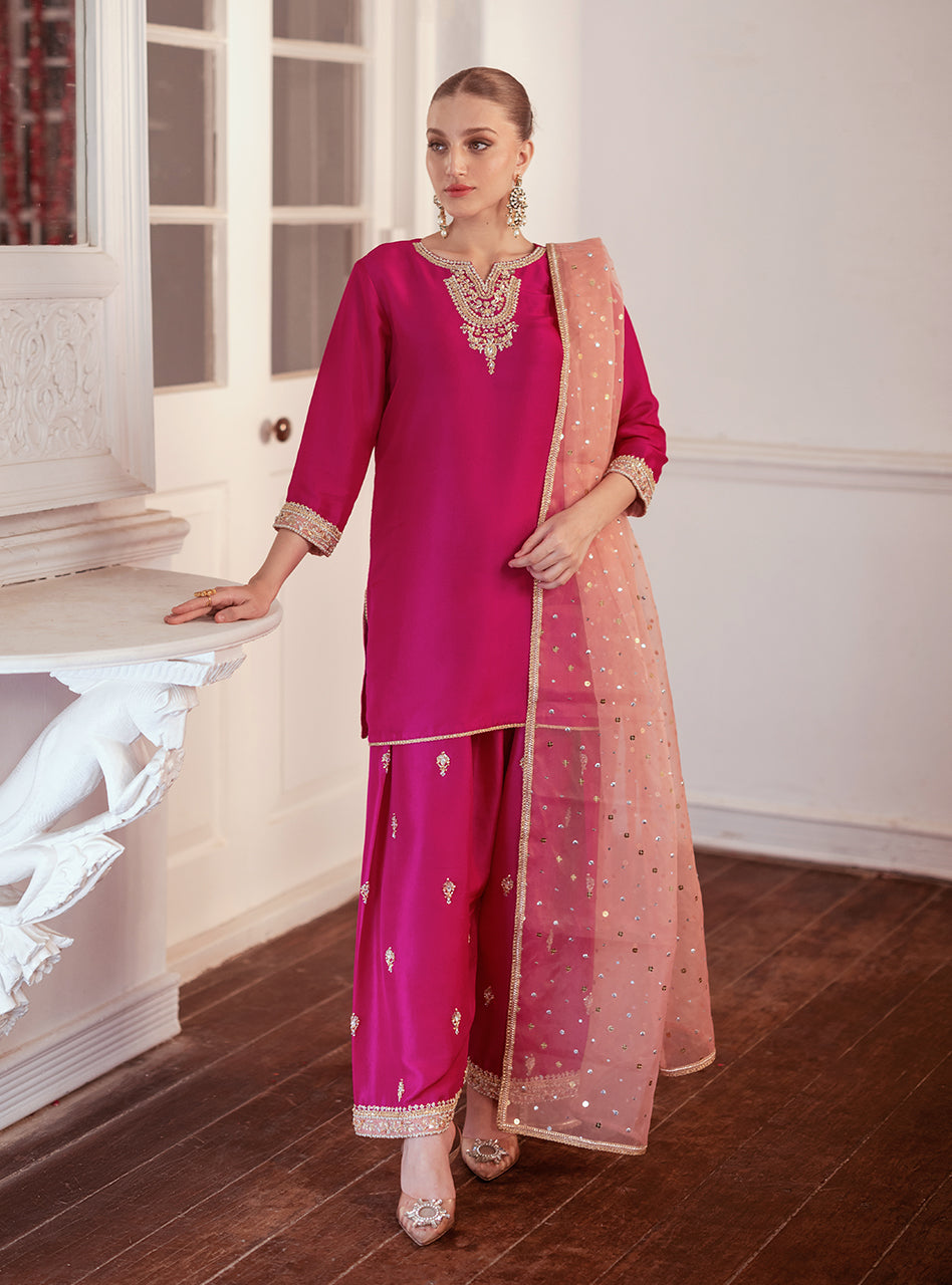 Zainab Chottani | Semi Formals | AYLEEN by Zainab Chottani - Designer Dress - Type: Ladies Clothes - Available at Sana Yasir - 100% Original