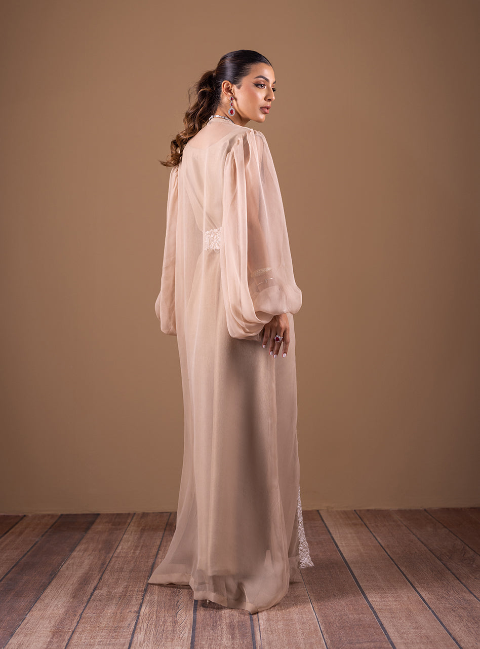 Zainab Chottani | Semi Formals | CHAMPAGNE FLOW by Zainab Chottani - Designer Dress - Type: Ladies Clothes - Available at Sana Yasir - 100% Original