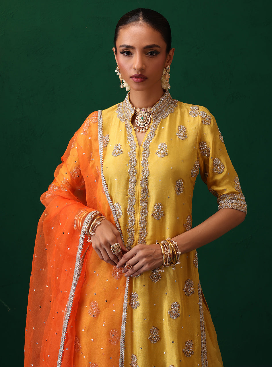 Zainab Chottani | Semi Formals | DEENA by Zainab Chottani - Designer Dress - Type: Ladies Clothes - Available at Sana Yasir - 100% Original