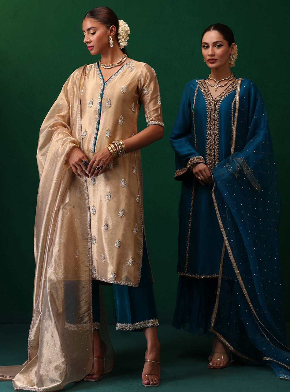Zainab Chottani | Semi Formals | DERYA by Zainab Chottani - Designer Dress - Type: Ladies Clothes - Available at Sana Yasir - 100% Original