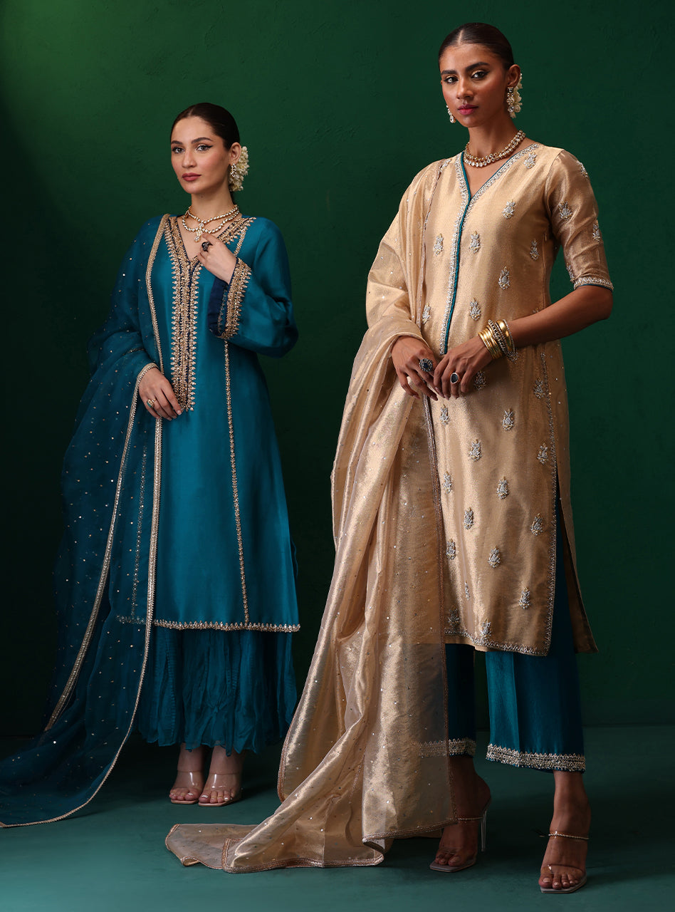 Zainab Chottani | Semi Formals | DERYA by Zainab Chottani - Designer Dress - Type: Ladies Clothes - Available at Sana Yasir - 100% Original