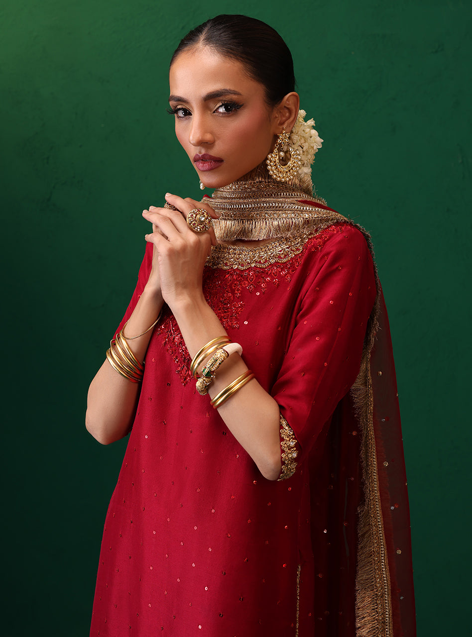 Zainab Chottani | Semi Formals | EELAH by Zainab Chottani - Designer Dress - Type: Ladies Clothes - Available at Sana Yasir - 100% Original