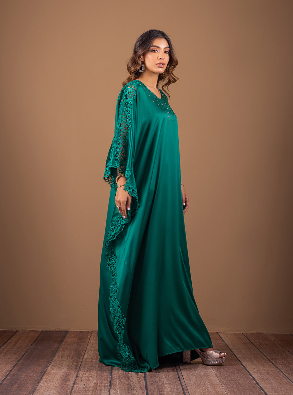 Zainab Chottani | Semi Formals | EMERALD WISHES by Zainab Chottani - Designer Dress - Type: Ladies Clothes - Available at Sana Yasir - 100% Original