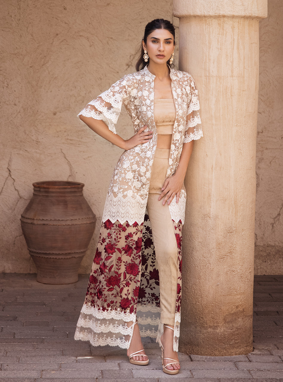 Zainab Chottani | Semi Formals | ETOILE ROSE by Zainab Chottani - Designer Dress - Type: Ladies Clothes - Available at Sana Yasir - 100% Original