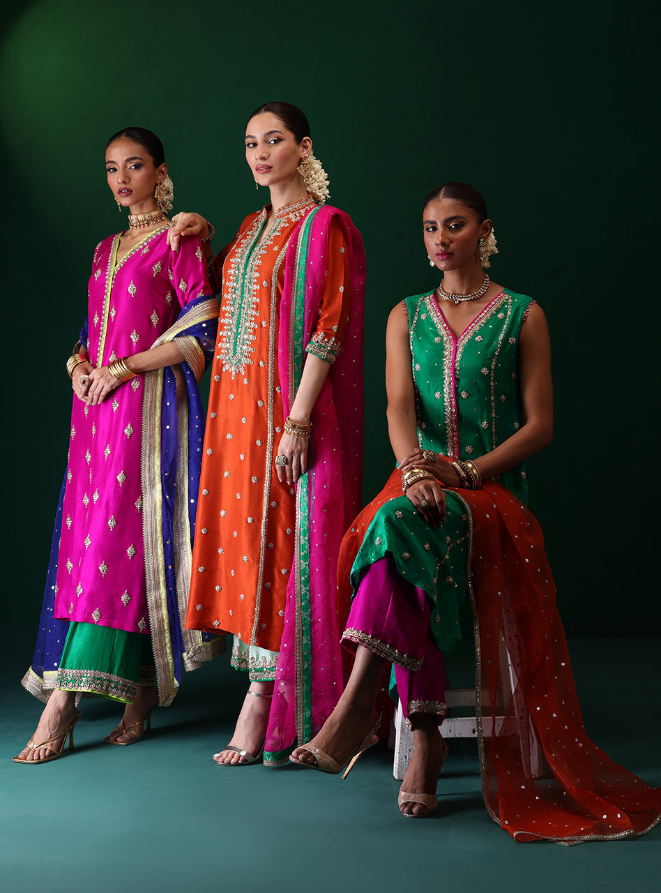 Zainab Chottani | Semi Formals | GULNOOR by Zainab Chottani - Designer Dress - Type: Ladies Clothes - Available at Sana Yasir - 100% Original