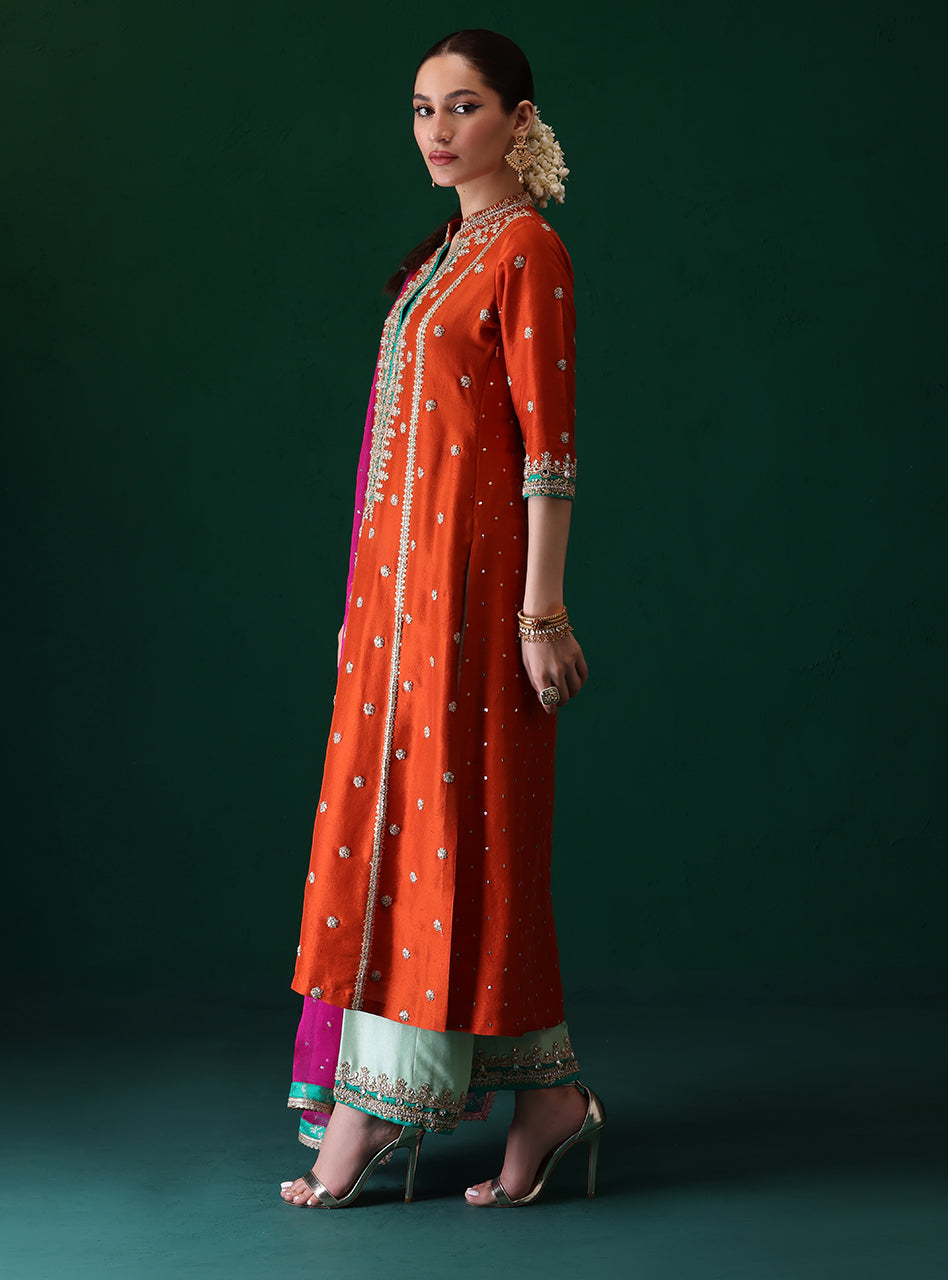 Zainab Chottani | Semi Formals | GULNOOR by Zainab Chottani - Designer Dress - Type: Ladies Clothes - Available at Sana Yasir - 100% Original