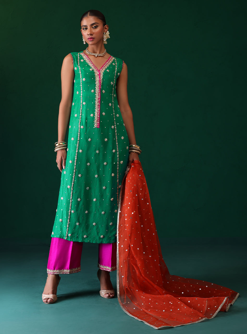 Zainab Chottani | Semi Formals | MAREENA by Zainab Chottani - Designer Dress - Type: Ladies Clothes - Available at Sana Yasir - 100% Original