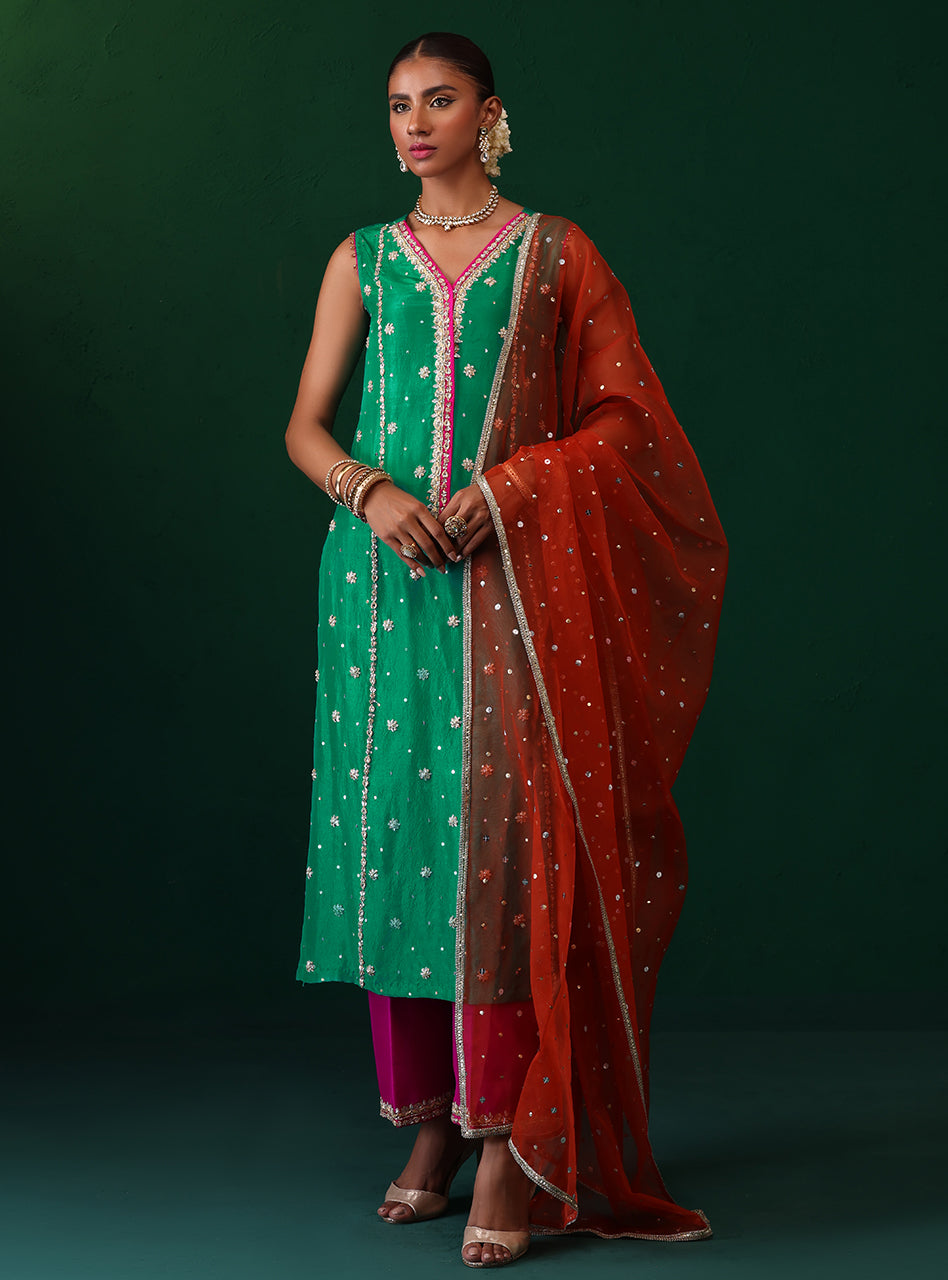 Zainab Chottani | Semi Formals | MAREENA by Zainab Chottani - Designer Dress - Type: Ladies Clothes - Available at Sana Yasir - 100% Original