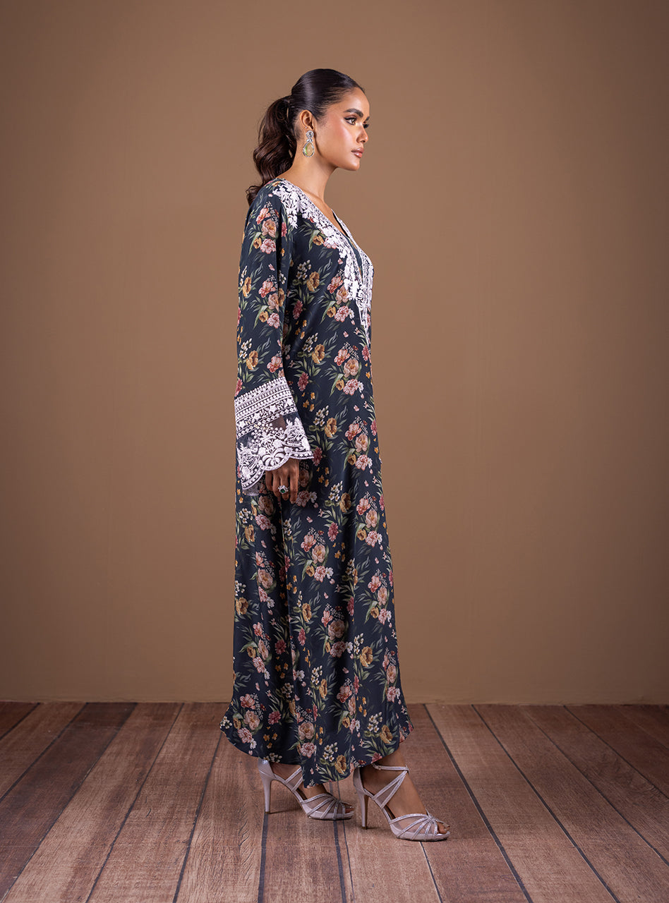 Zainab Chottani | Semi Formals | MIDNIGHT FLORAL by Zainab Chottani - Designer Dress - Type: Ladies Clothes - Available at Sana Yasir - 100% Original