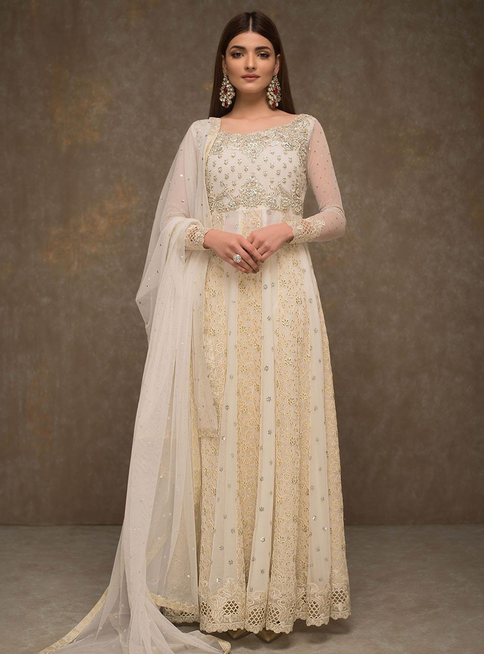 Zainab Chottani | Semi Formals | PEARL OPULENCE by Zainab Chottani - Designer Dress - Type: Ladies Clothes - Available at Sana Yasir - 100% Original