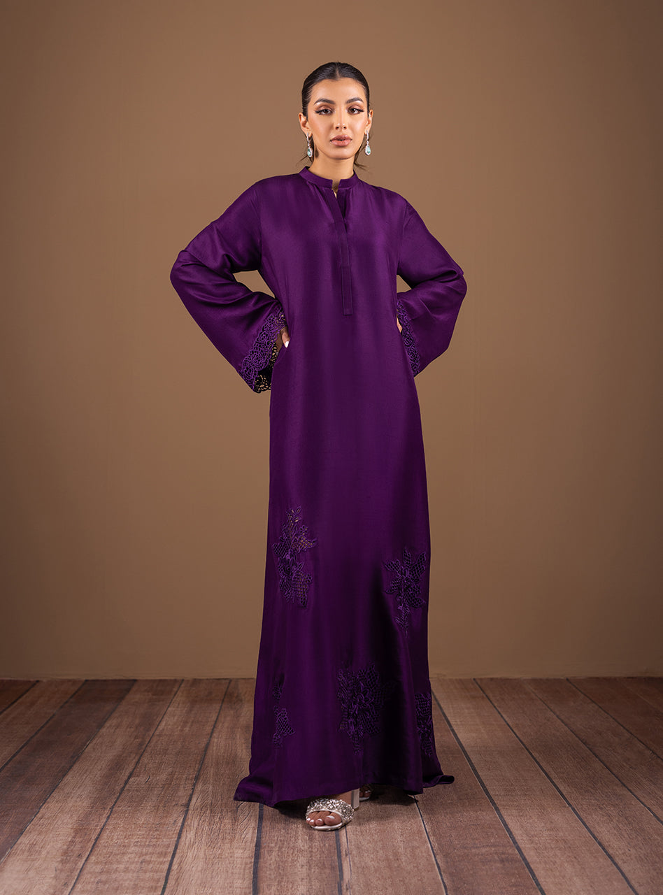 Zainab Chottani | Semi Formals | PURPLE NIGHT by Zainab Chottani - Designer Dress - Type: Ladies Clothes - Available at Sana Yasir - 100% Original