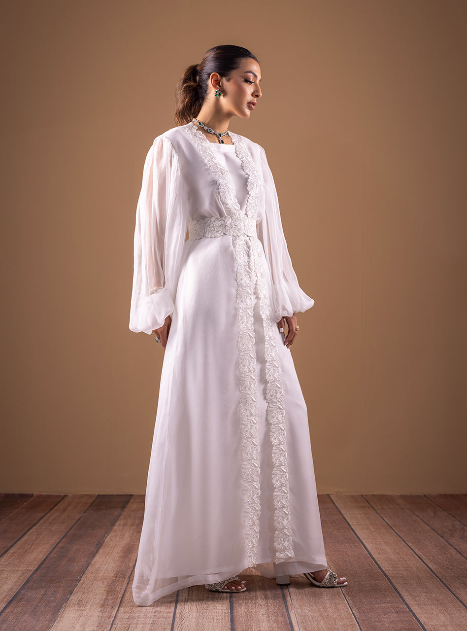 Zainab Chottani | Semi Formals | VANILA FLOW by Zainab Chottani - Designer Dress - Type: Ladies Clothes - Available at Sana Yasir - 100% Original