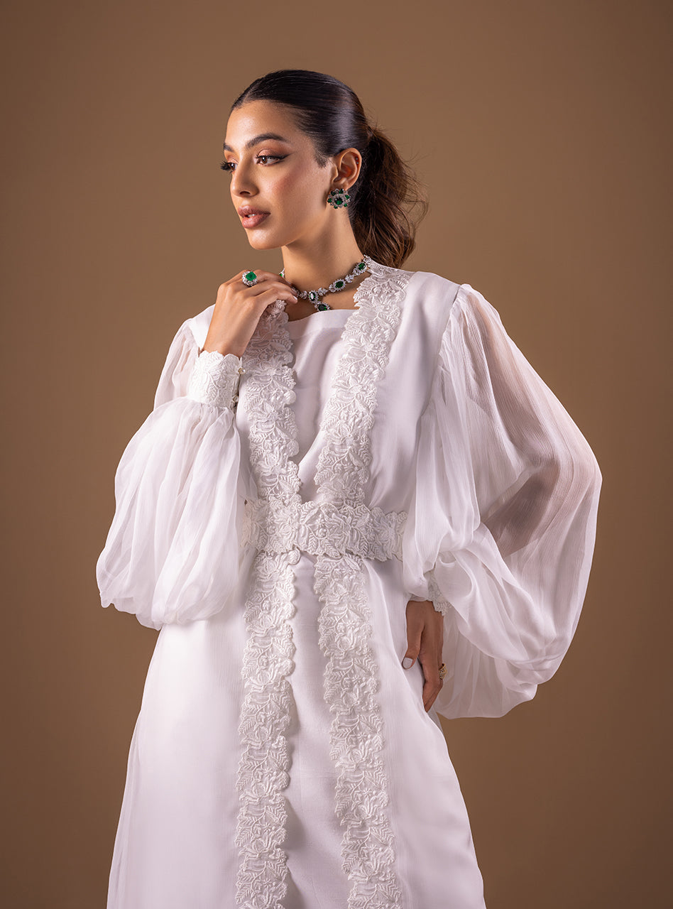Zainab Chottani | Semi Formals | VANILA FLOW by Zainab Chottani - Designer Dress - Type: Ladies Clothes - Available at Sana Yasir - 100% Original