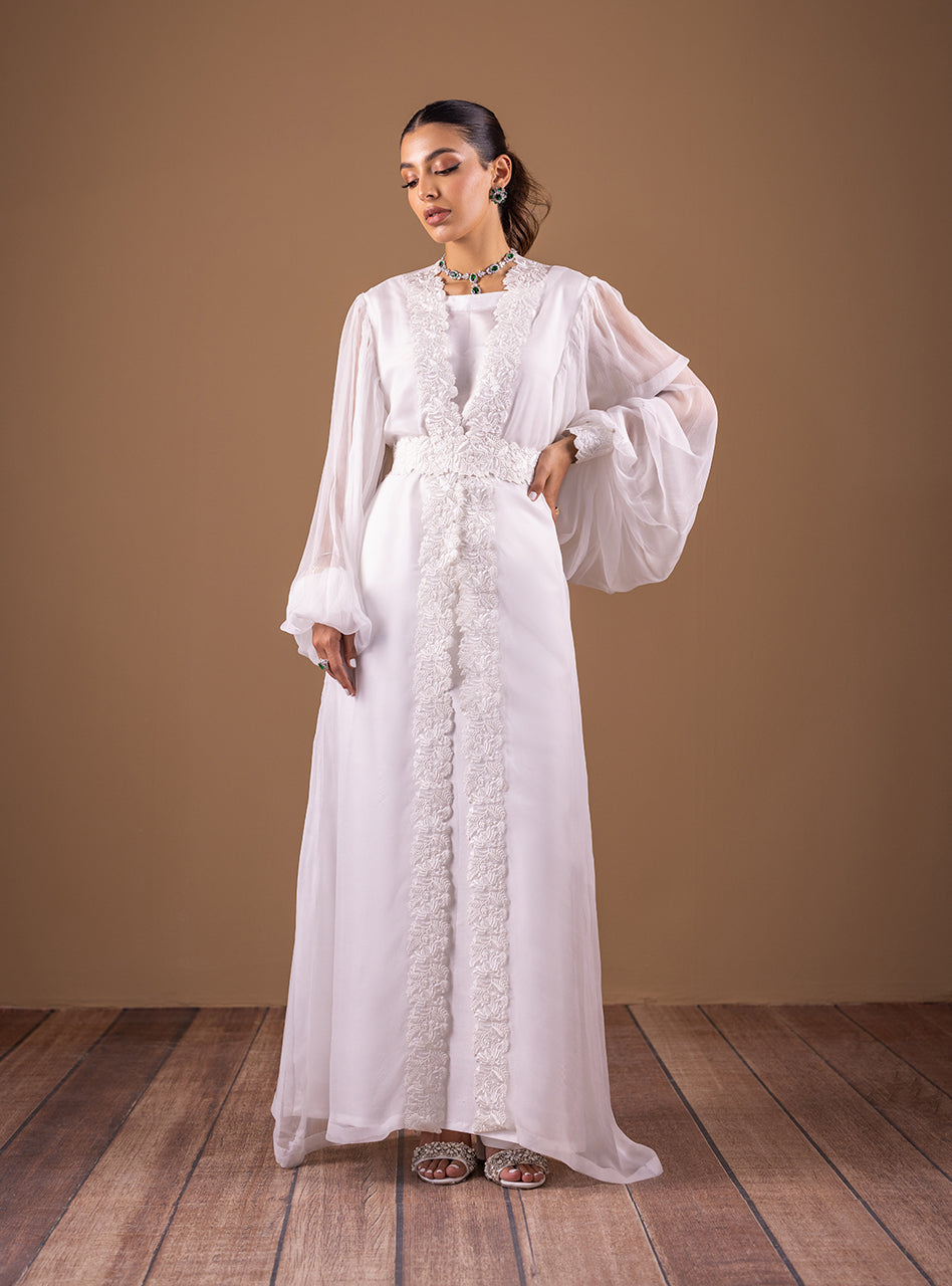 Zainab Chottani | Semi Formals | VANILA FLOW by Zainab Chottani - Designer Dress - Type: Ladies Clothes - Available at Sana Yasir - 100% Original