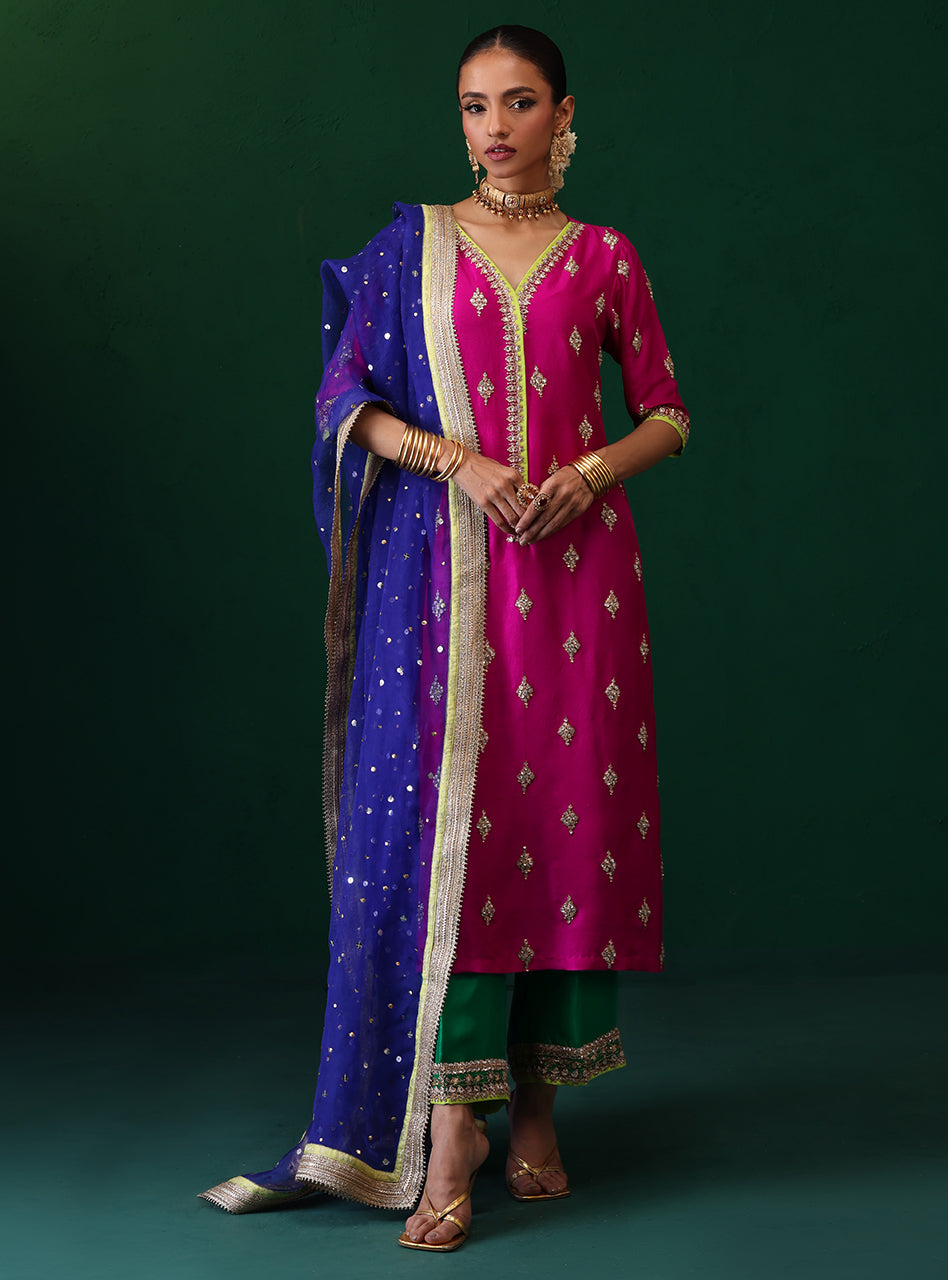 Zainab Chottani | Semi Formals | ZENEL by Zainab Chottani - Designer Dress - Type: Ladies Clothes - Available at Sana Yasir - 100% Original