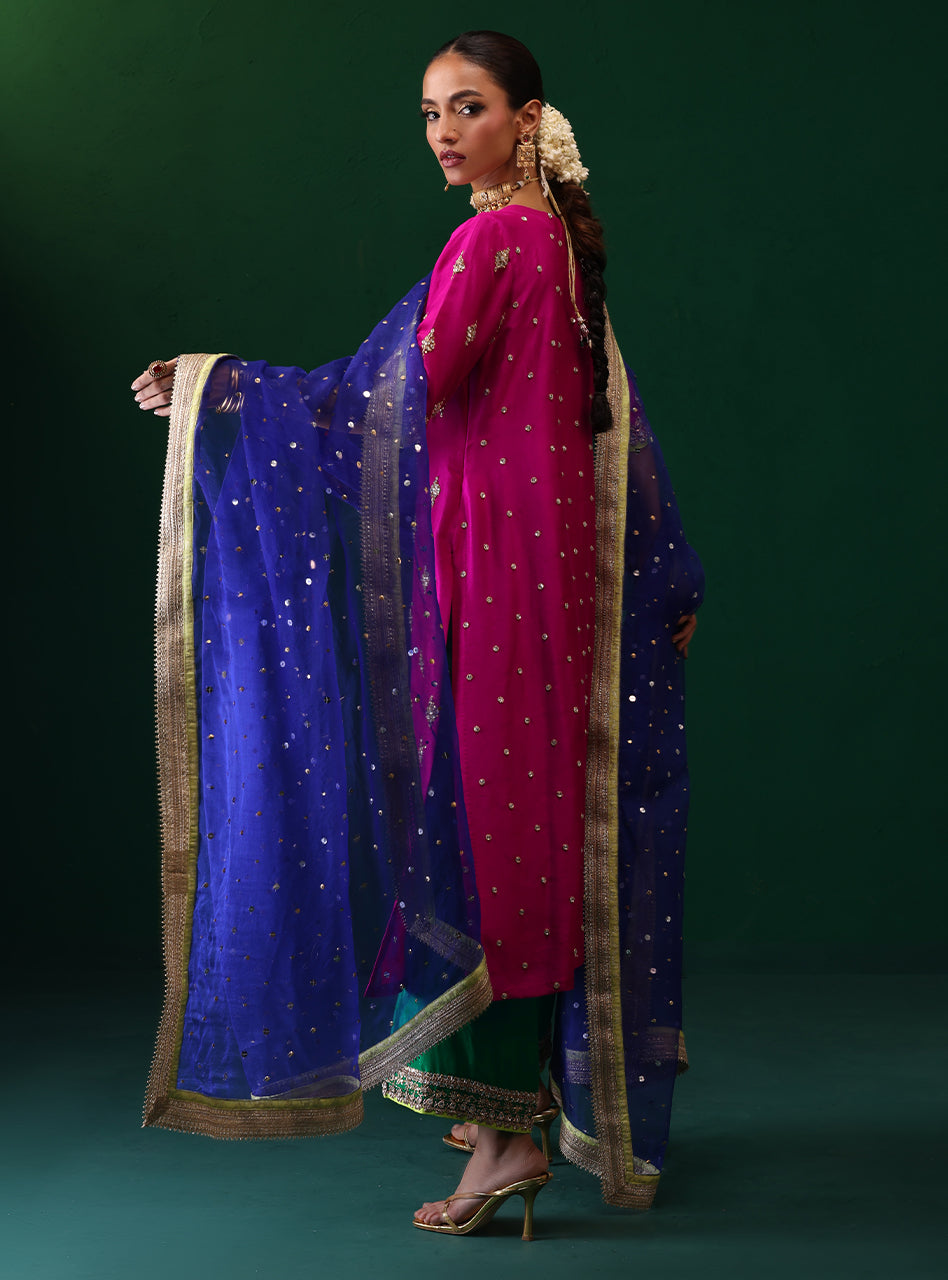 Zainab Chottani | Semi Formals | ZENEL by Zainab Chottani - Designer Dress - Type: Ladies Clothes - Available at Sana Yasir - 100% Original