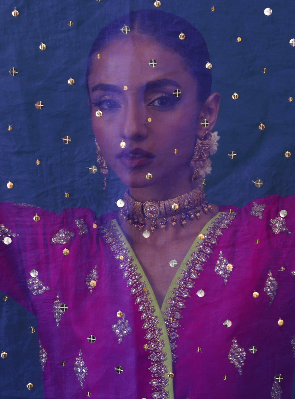 Zainab Chottani | Semi Formals | ZENEL by Zainab Chottani - Designer Dress - Type: Ladies Clothes - Available at Sana Yasir - 100% Original
