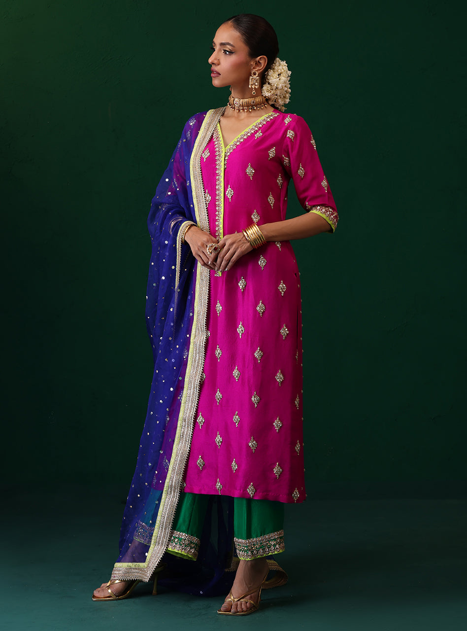 Zainab Chottani | Semi Formals | ZENEL by Zainab Chottani - Designer Dress - Type: Ladies Clothes - Available at Sana Yasir - 100% Original