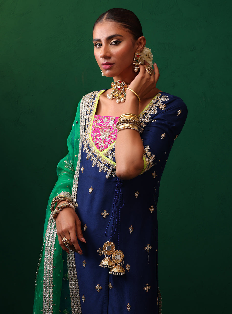 Zainab Chottani | Semi Formals | ZEYNAH by Zainab Chottani - Designer Dress - Type: Ladies Clothes - Available at Sana Yasir - 100% Original