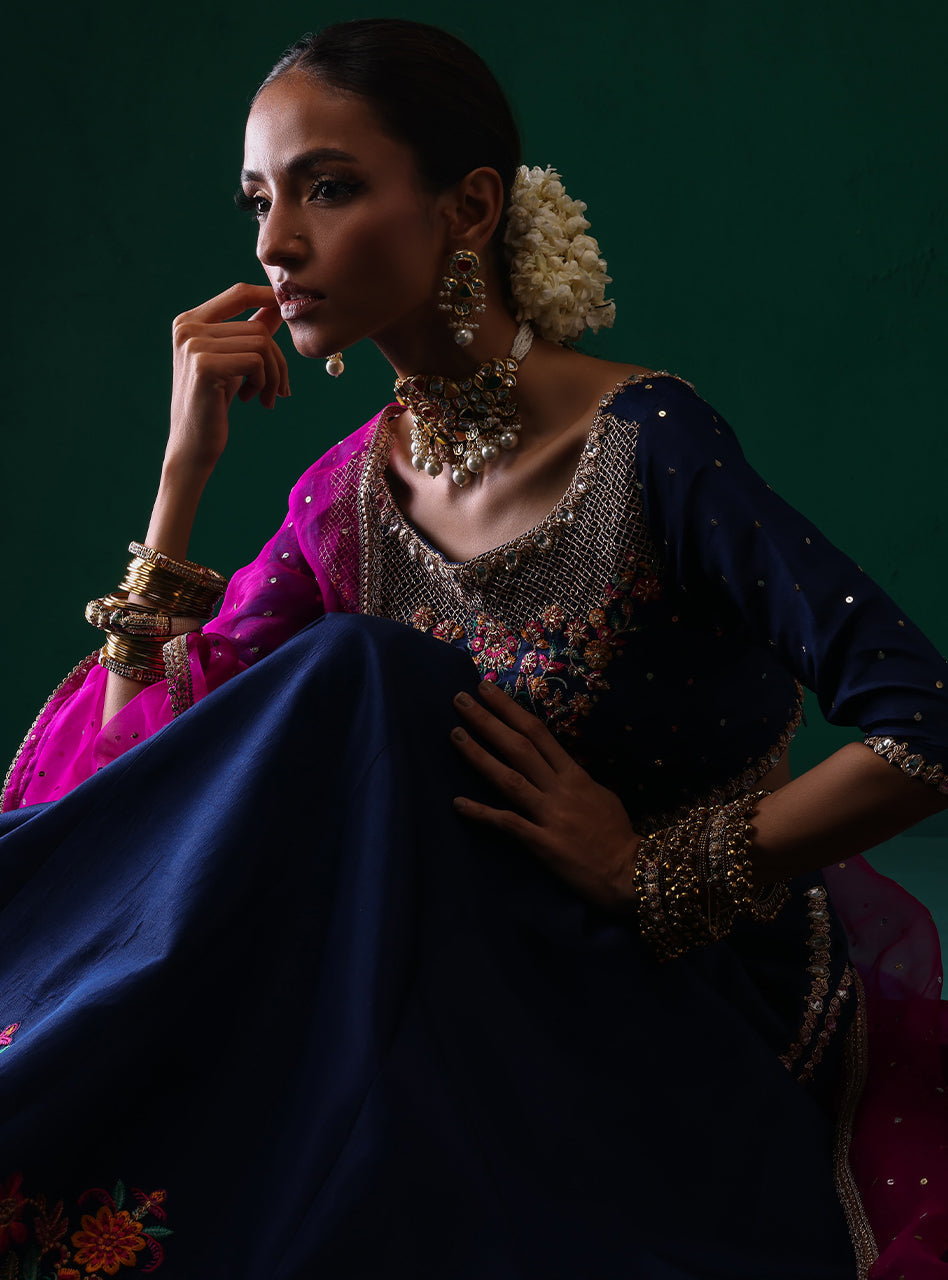Zainab Chottani | Semi Formals | ZURIA by Zainab Chottani - Designer Dress - Type: Ladies Clothes - Available at Sana Yasir - 100% Original