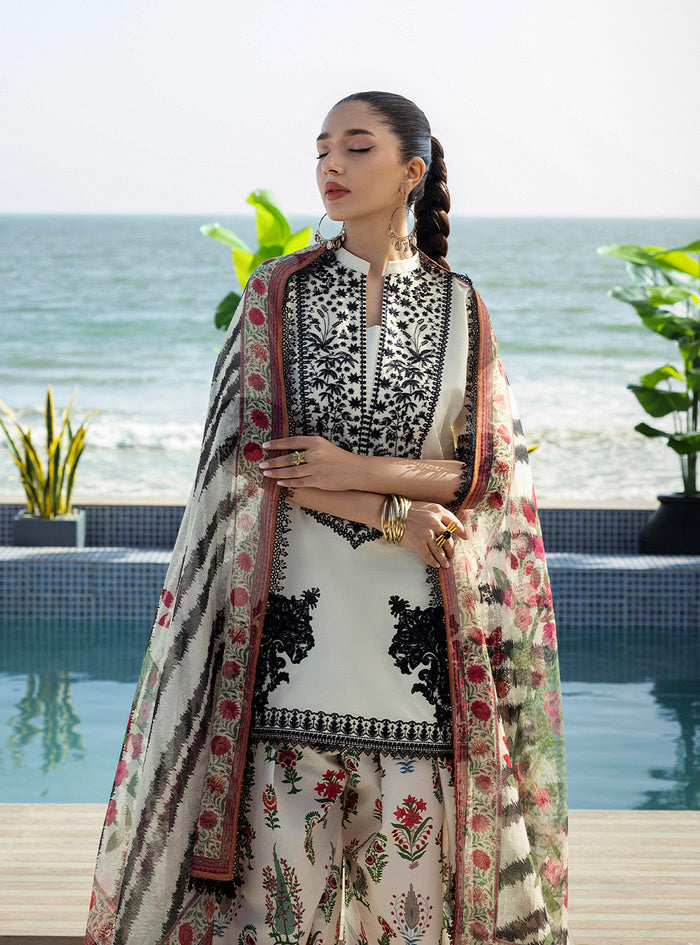 Zainab Chottani | Tahra Lawn 25 | Azureh by Zainab Chottani - Designer Dress - Type: Ladies Clothes - Available at Sana Yasir - 100% Original