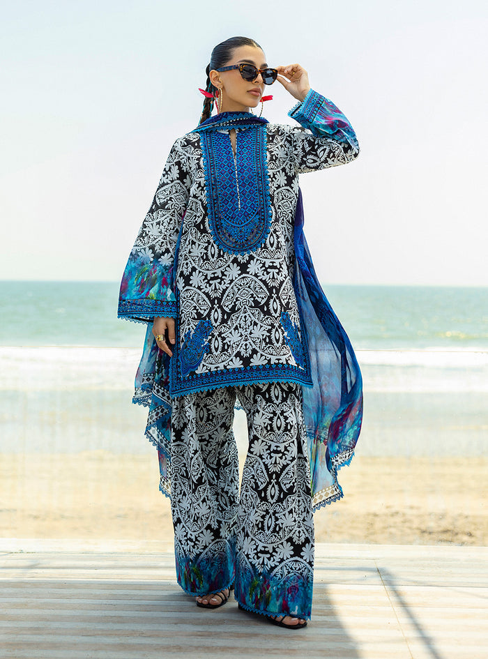 Zainab Chottani | Tahra Lawn 25 | Bella by Zainab Chottani - Designer Dress - Type: Ladies Clothes - Available at Sana Yasir - 100% Original