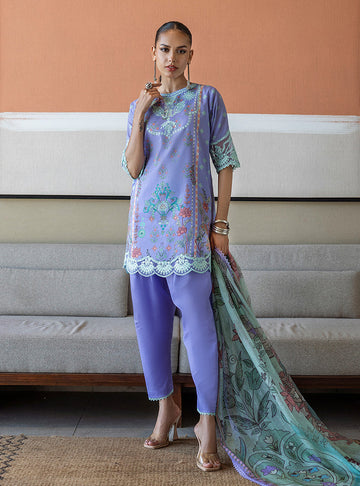 Zainab Chottani | Tahra Lawn 25 | Lina by Zainab Chottani - Designer Dress - Type: Ladies Clothes - Available at Sana Yasir - 100% Original