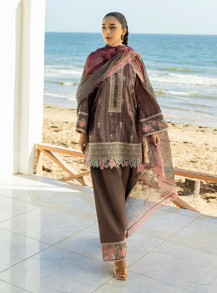 Zainab Chottani | Tahra Lawn 25 | Samayra by Zainab Chottani - Designer Dress - Type: Ladies Clothes - Available at Sana Yasir - 100% Original