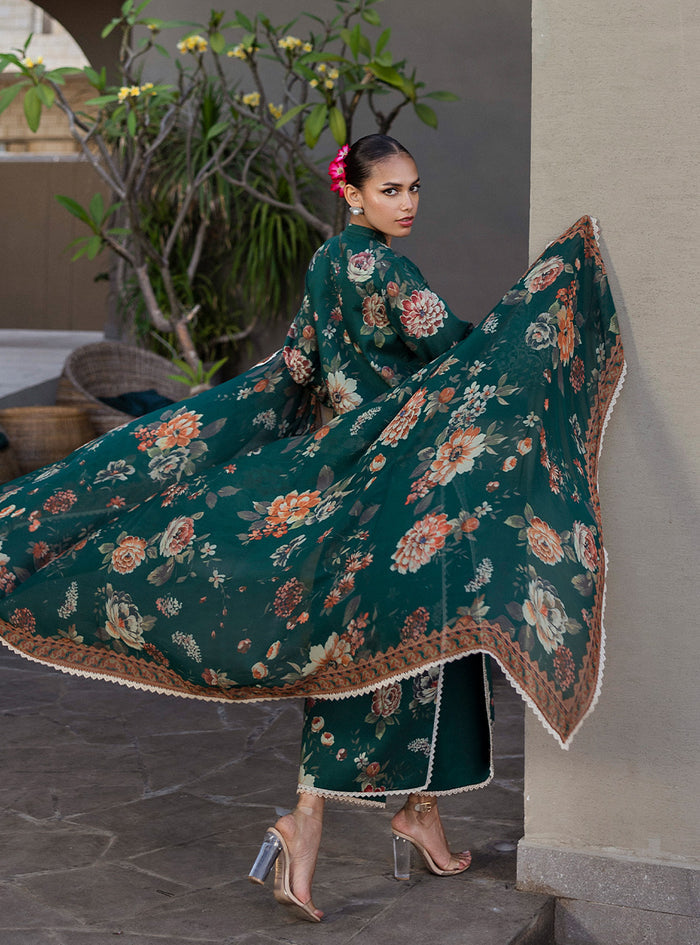 Zainab Chottani | Tahra Lawn 25 | Velina by Zainab Chottani - Designer Dress - Type: Ladies Clothes - Available at Sana Yasir - 100% Original