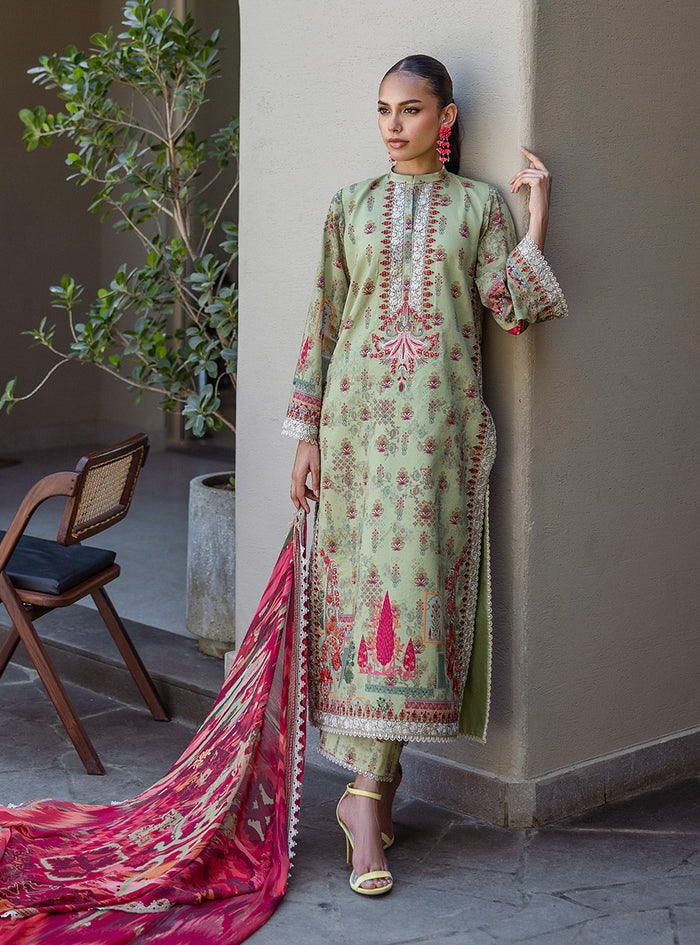 Zainab Chottani | Tahra Lawn 25 | Zaira by Zainab Chottani - Designer Dress - Type: Ladies Clothes - Available at Sana Yasir - 100% Original