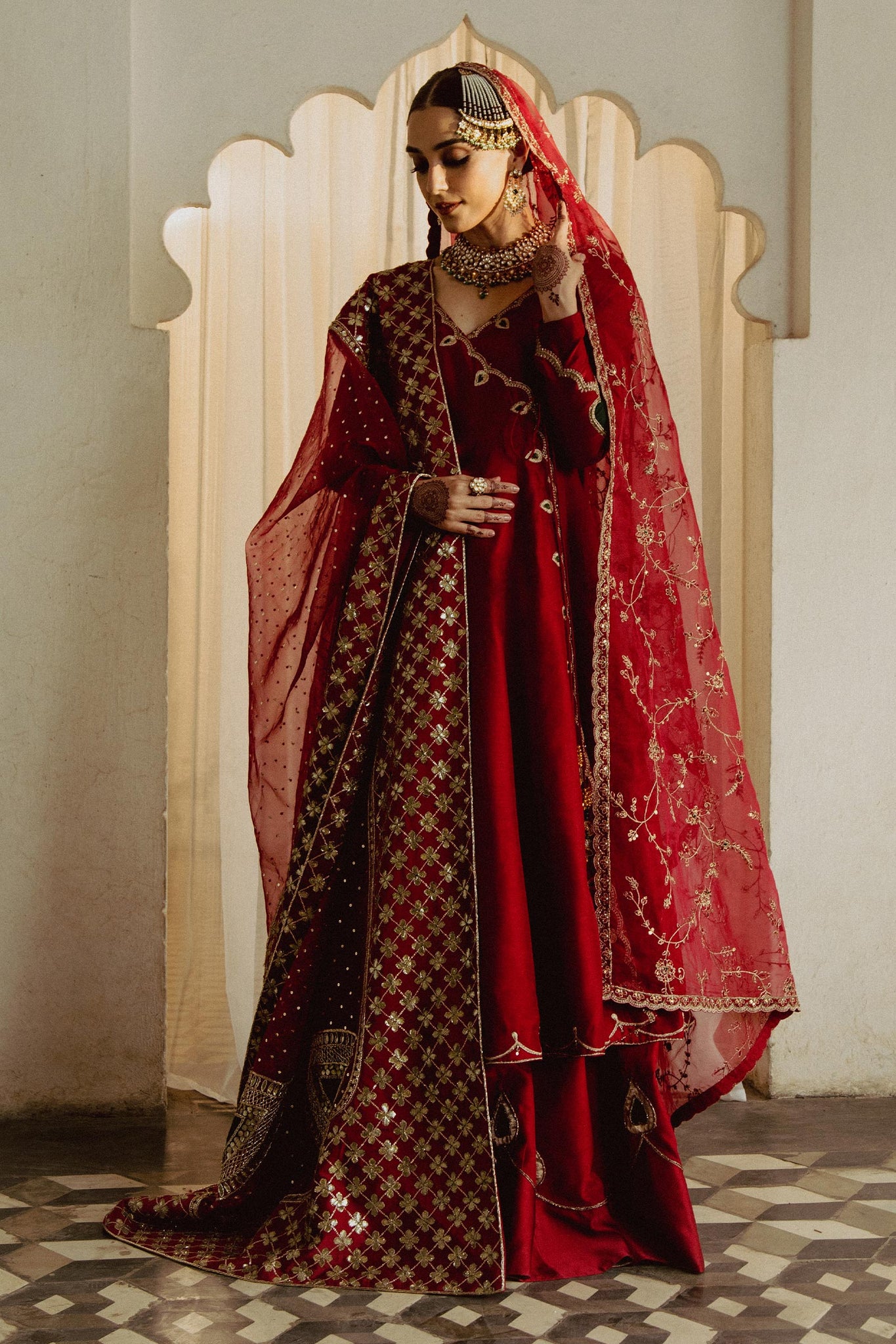 Zara Shahjahan | Bridal 2024 | CHAMPA by Zara Sahjahan - Designer Dress - Type: Ladies Clothes - Available at Sana Yasir - 100% Original