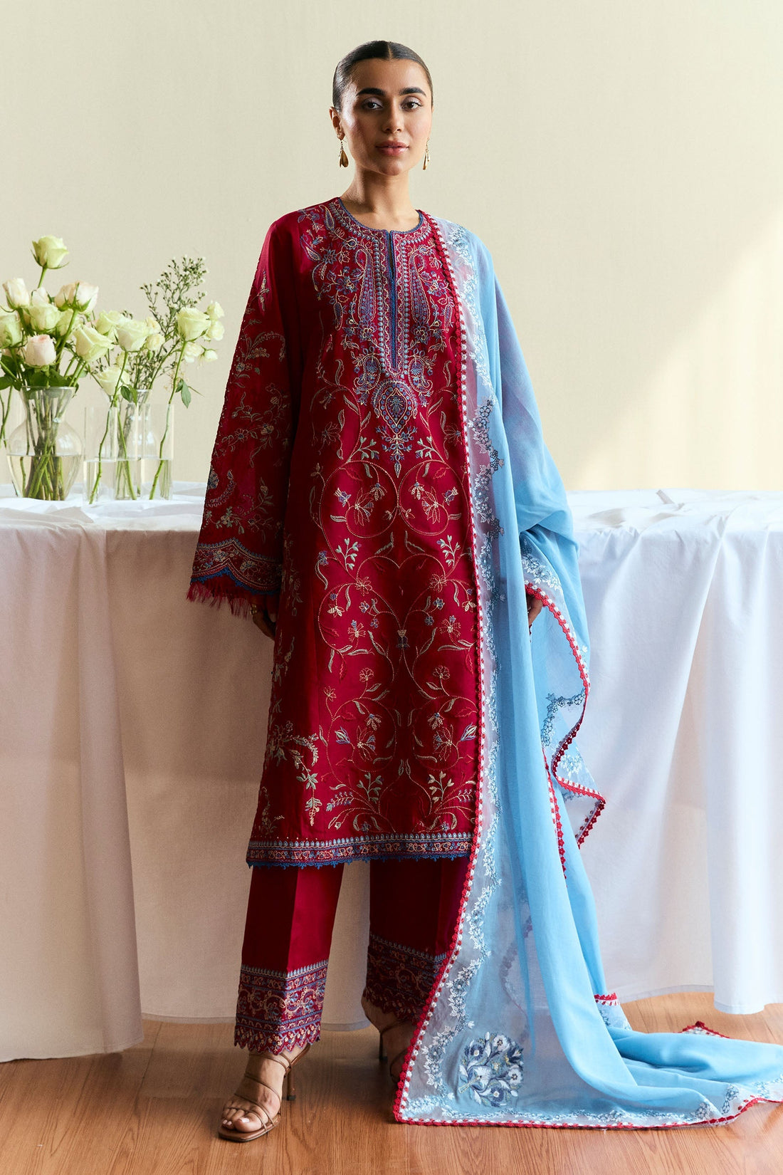 Zara Shahjahan | Coco Eid Edit | Opal-D1 by Zara Sahjahan - Designer Dress - Type: Ladies Clothes - Available at Sana Yasir - 100% Original