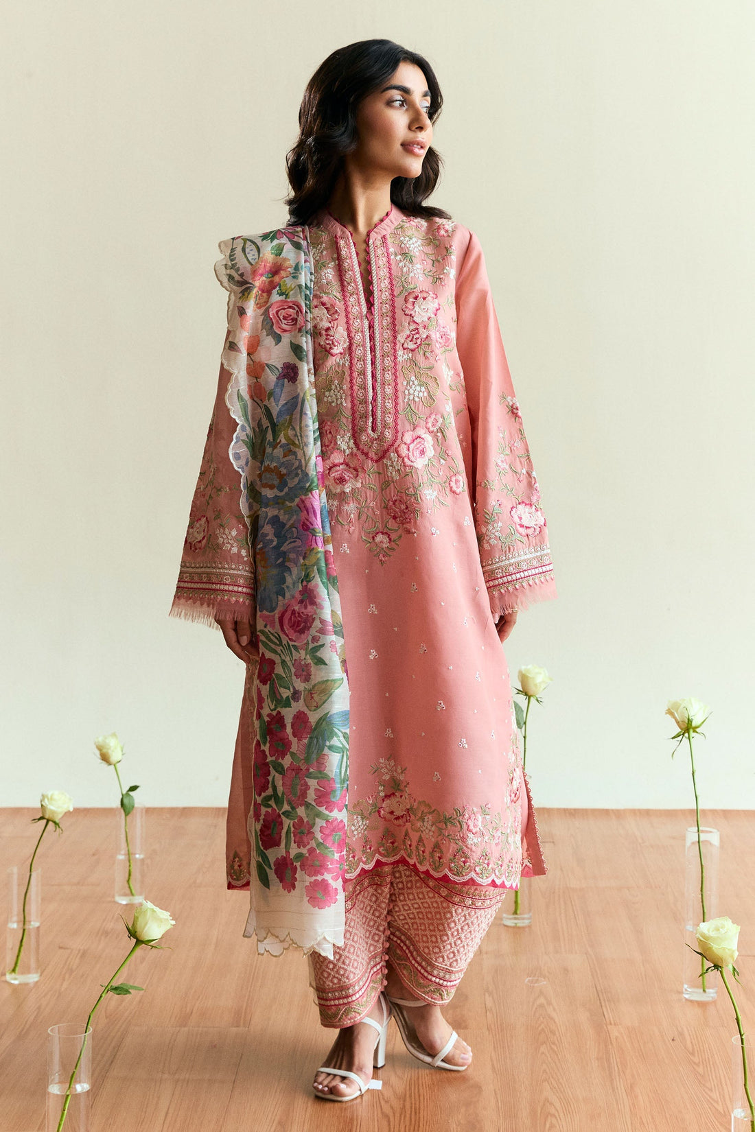 Zara Shahjahan | Coco Eid Edit | Sable-D9 by Zara Sahjahan - Designer Dress - Type: Ladies Clothes - Available at Sana Yasir - 100% Original