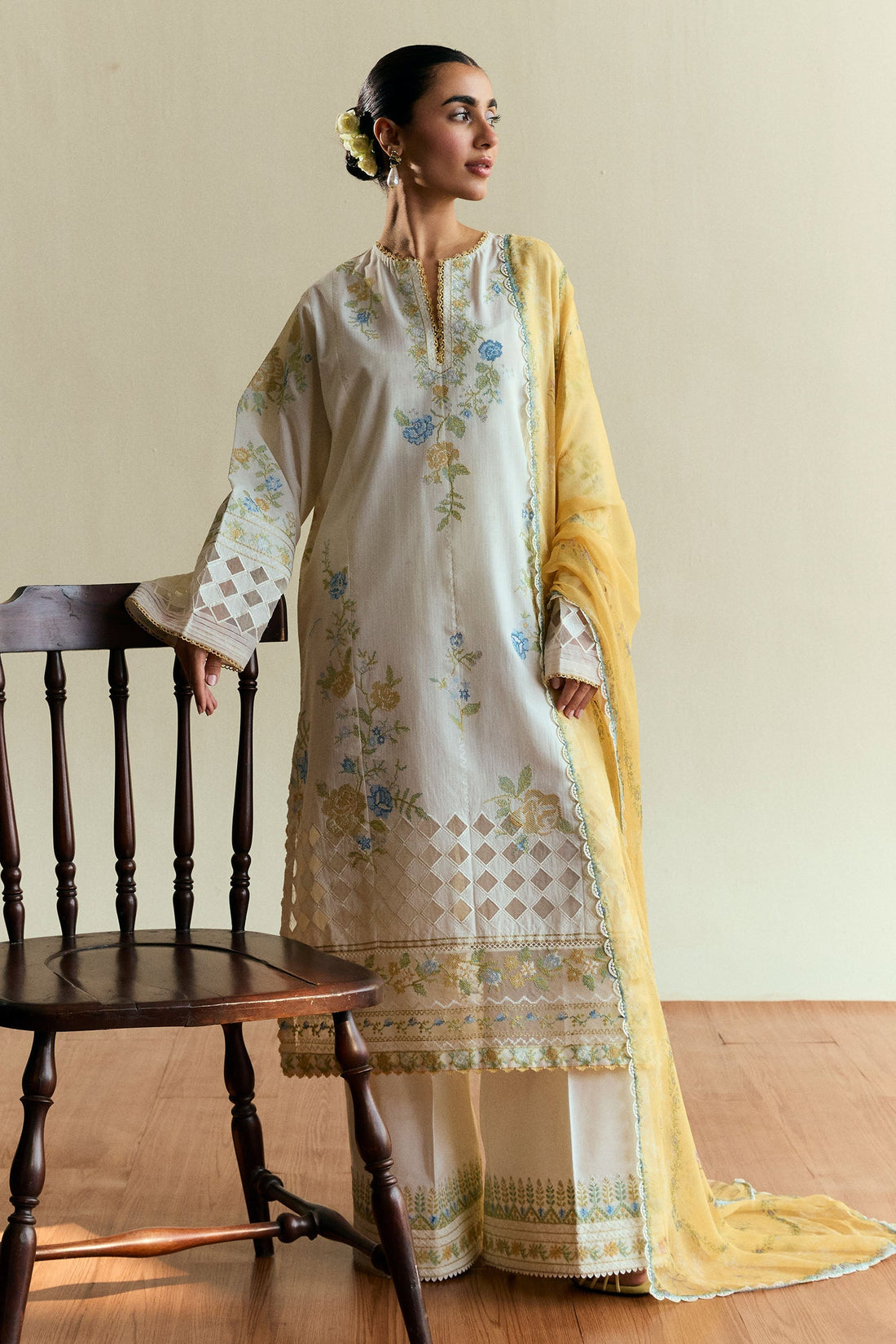 Zara Shahjahan | Coco Eid Edit | Solace-D3 by Zara Sahjahan - Designer Dress - Type: Ladies Clothes - Available at Sana Yasir - 100% Original