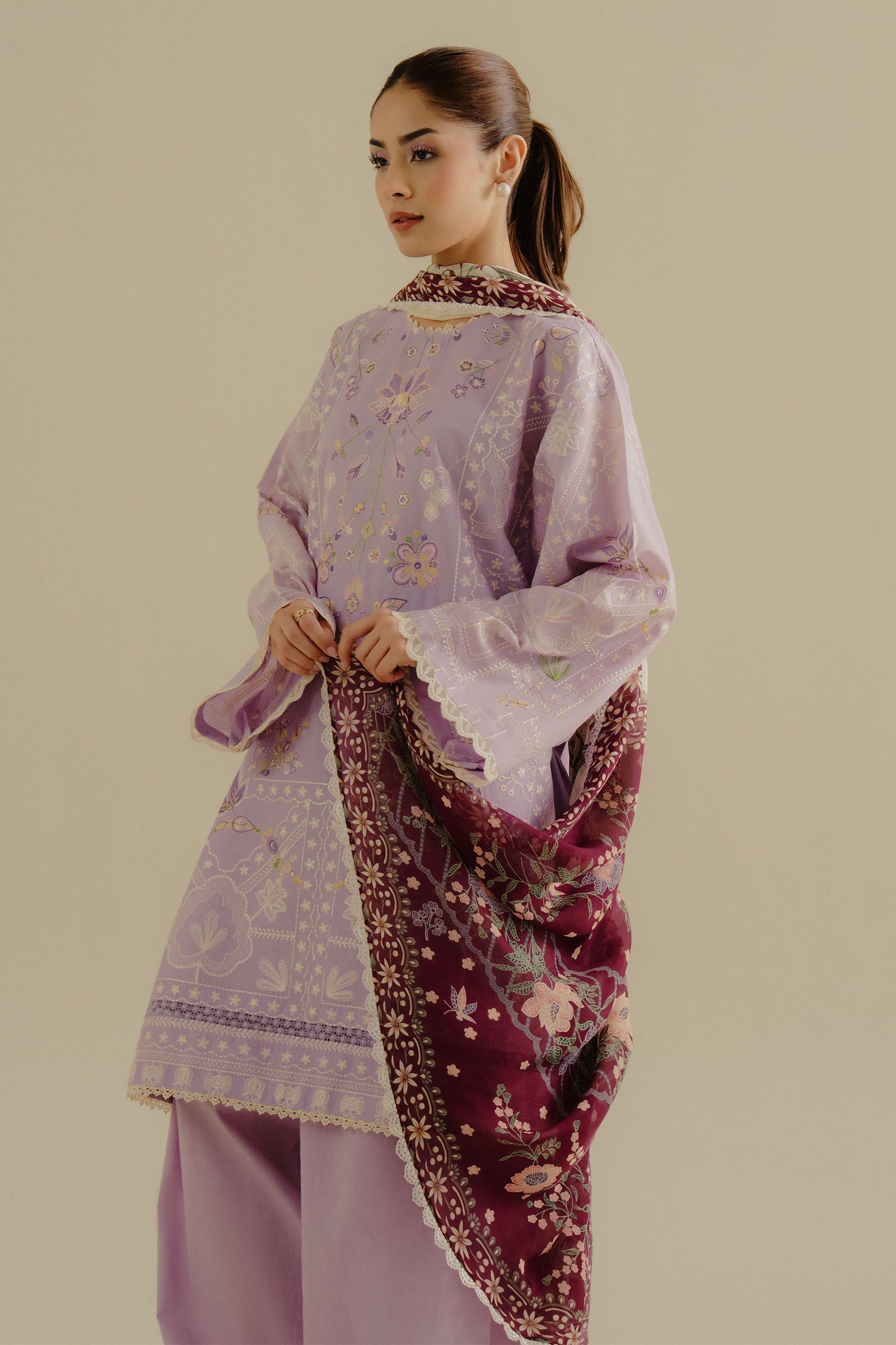 Zara Shahjahan | Coco Lawn 25 | Nyssa-10B by Zara shahjahan - Designer Dress - Type: Ladies Clothes - Available at Sana Yasir - 100% Original