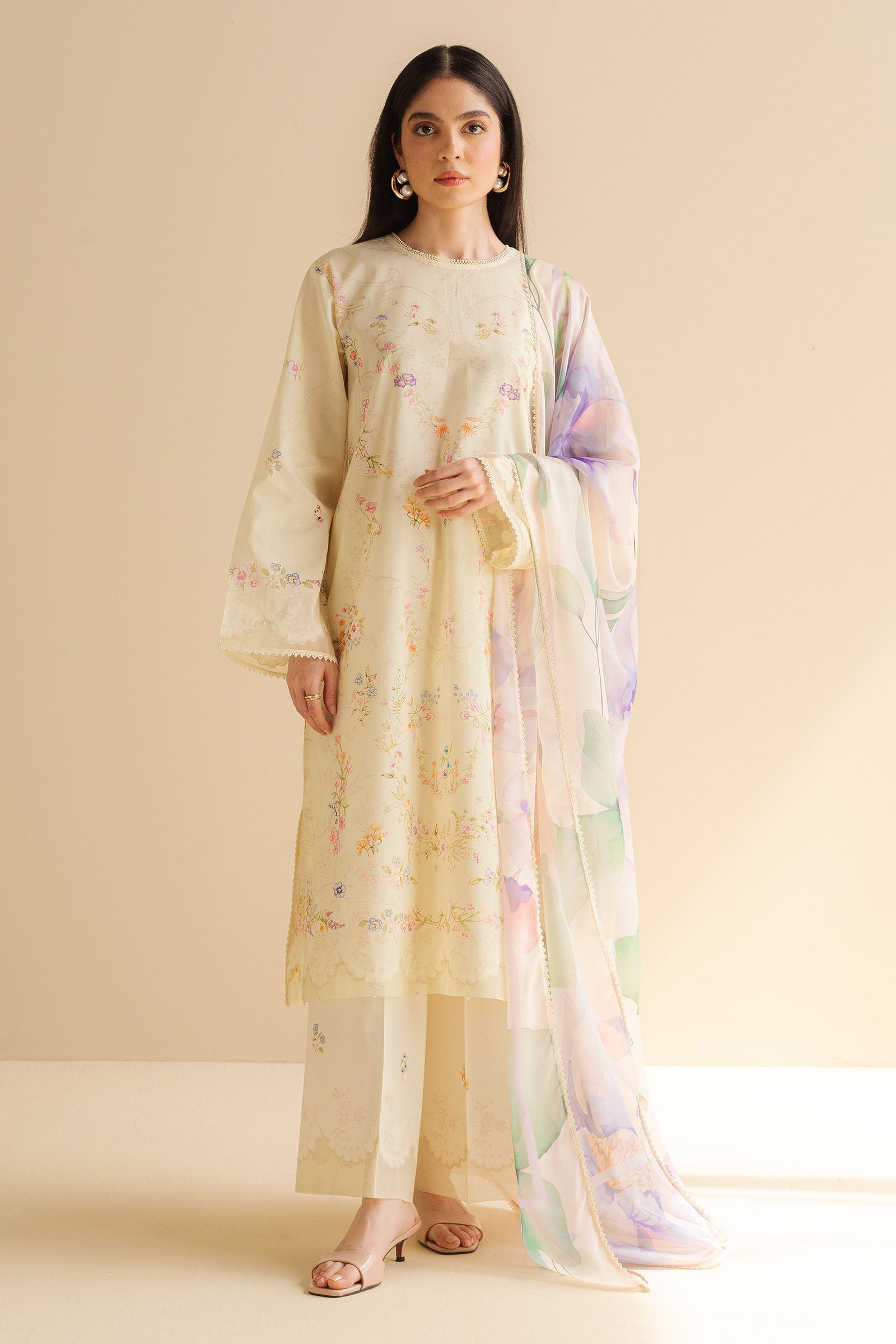 Zara Shahjahan | Coco Prints | Aria-3B by Zara Shahjahan - Designer Dress - Type: Ladies Clothes - Available at Sana Yasir - 100% Original