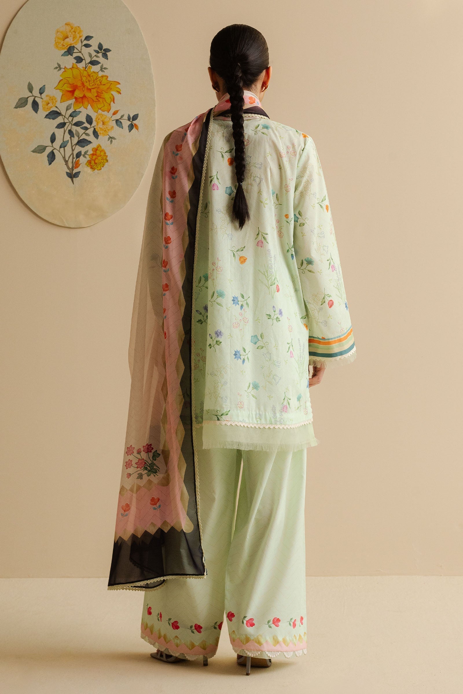 Zara Shahjahan | Coco Prints | Kaia-9A by Zara Shahjahan - Designer Dress - Type: Ladies Clothes - Available at Sana Yasir - 100% Original