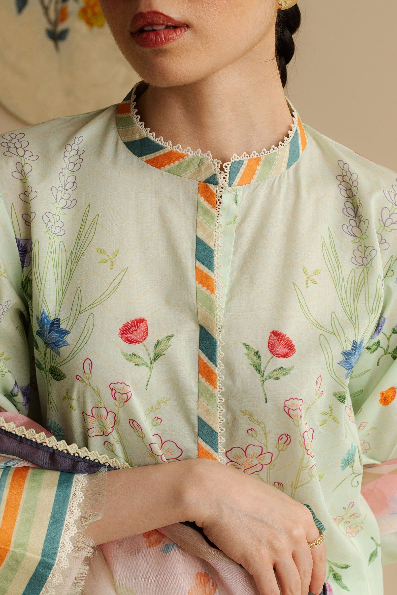 Zara Shahjahan | Coco Prints | Kaia-9A by Zara Shahjahan - Designer Dress - Type: Ladies Clothes - Available at Sana Yasir - 100% Original