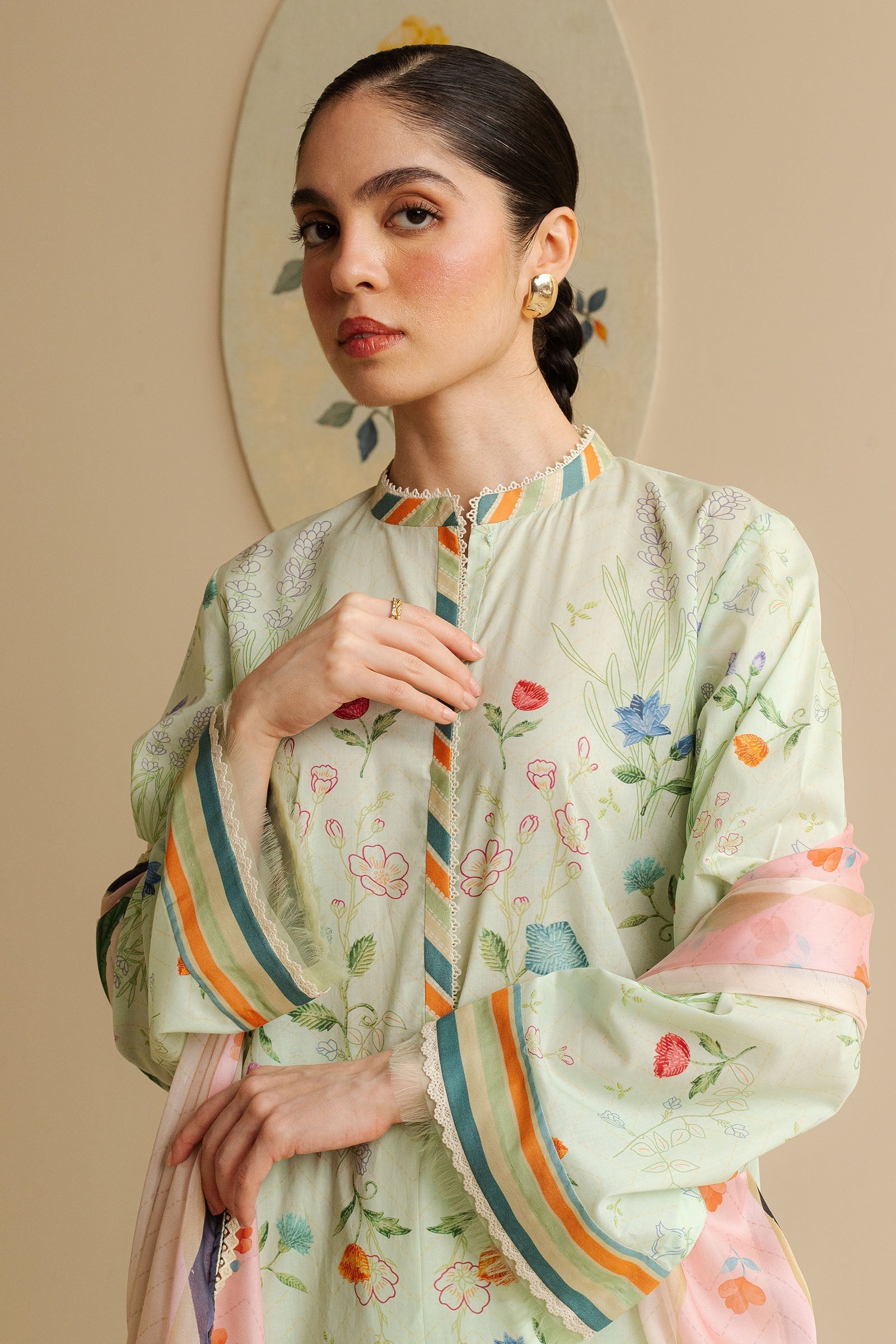 Zara Shahjahan | Coco Prints | Kaia-9A by Zara Shahjahan - Designer Dress - Type: Ladies Clothes - Available at Sana Yasir - 100% Original