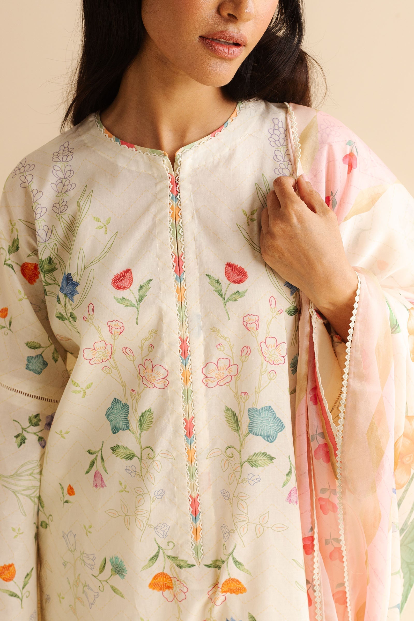 Zara Shahjahan | Coco Prints | Kaia-9B by Zara Shahjahan - Designer Dress - Type: Ladies Clothes - Available at Sana Yasir - 100% Original