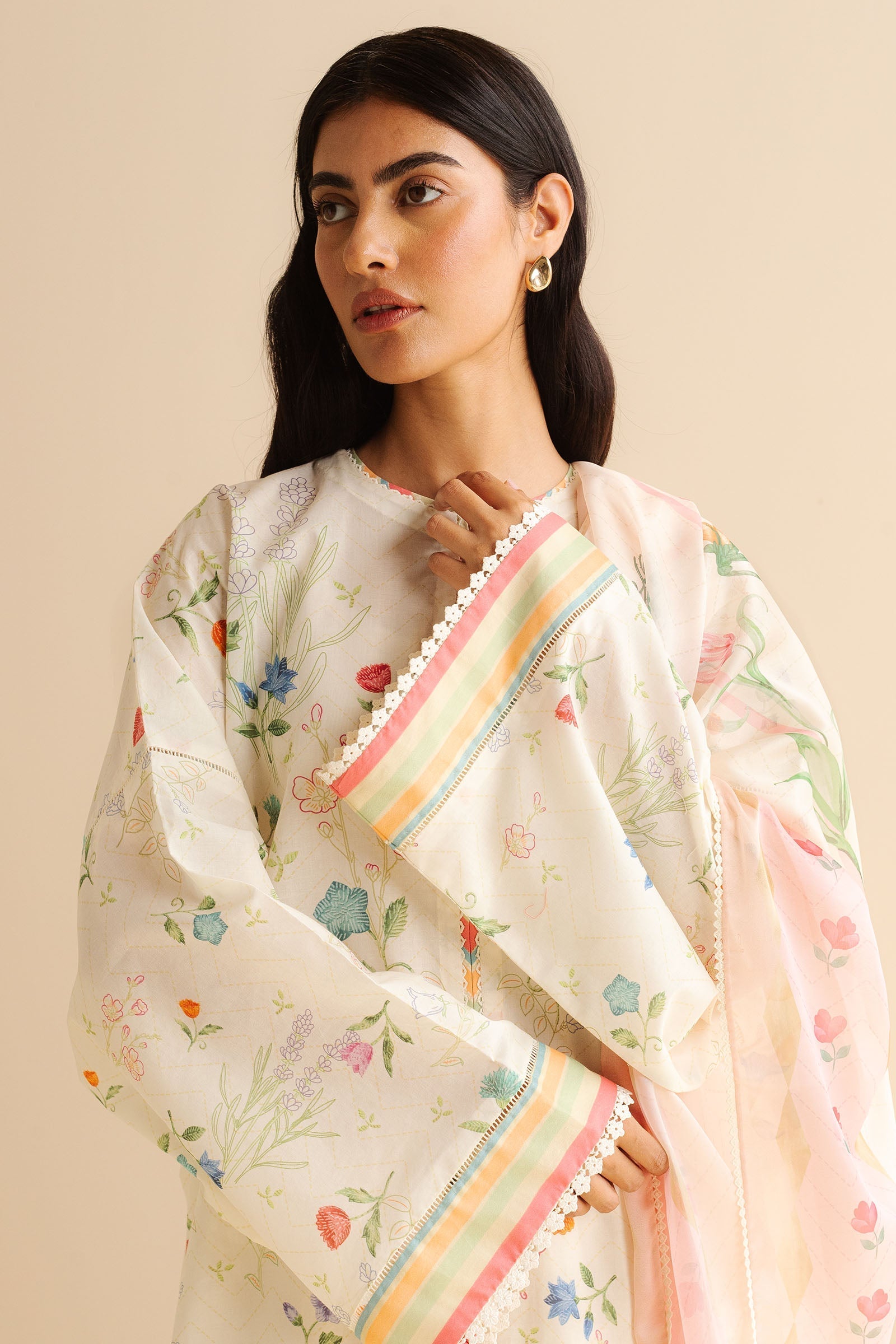 Zara Shahjahan | Coco Prints | Kaia-9B by Zara Shahjahan - Designer Dress - Type: Ladies Clothes - Available at Sana Yasir - 100% Original