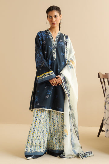 Zara Shahjahan | Coco Prints | Leya-1B by Zara Shahjahan - Designer Dress - Type: Ladies Clothes - Available at Sana Yasir - 100% Original
