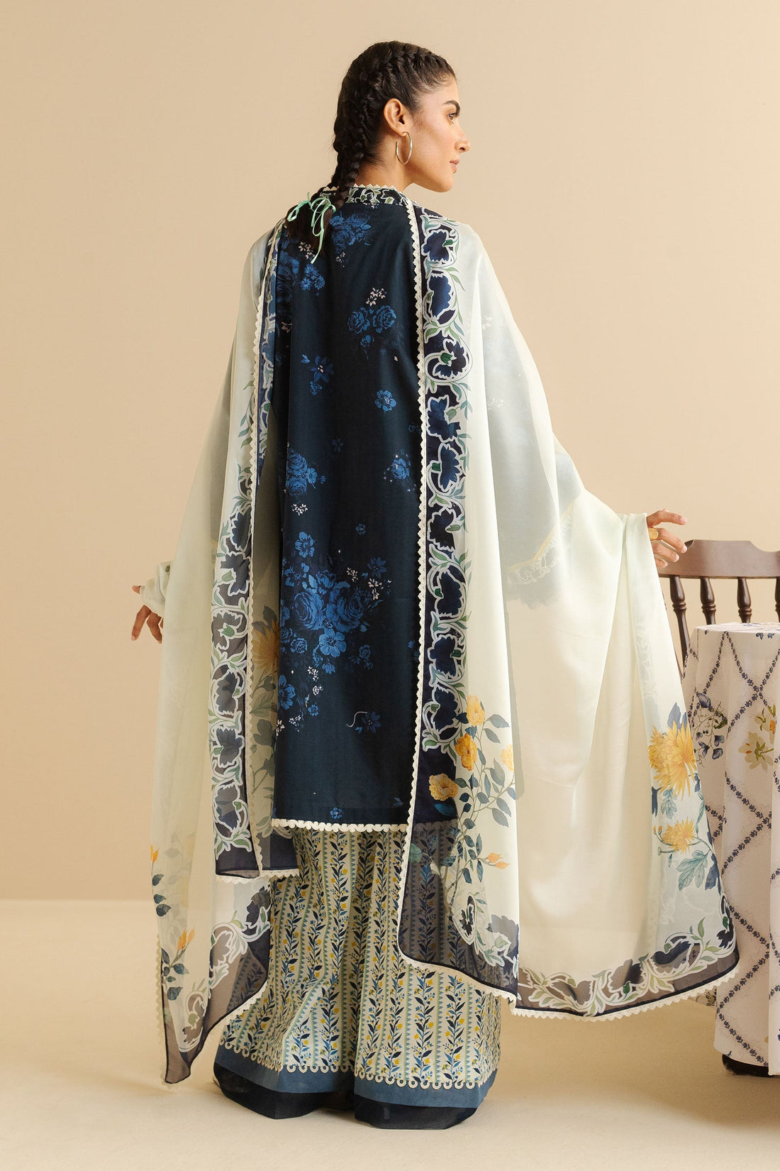 Zara Shahjahan | Coco Prints | Leya-1B by Zara Shahjahan - Designer Dress - Type: Ladies Clothes - Available at Sana Yasir - 100% Original