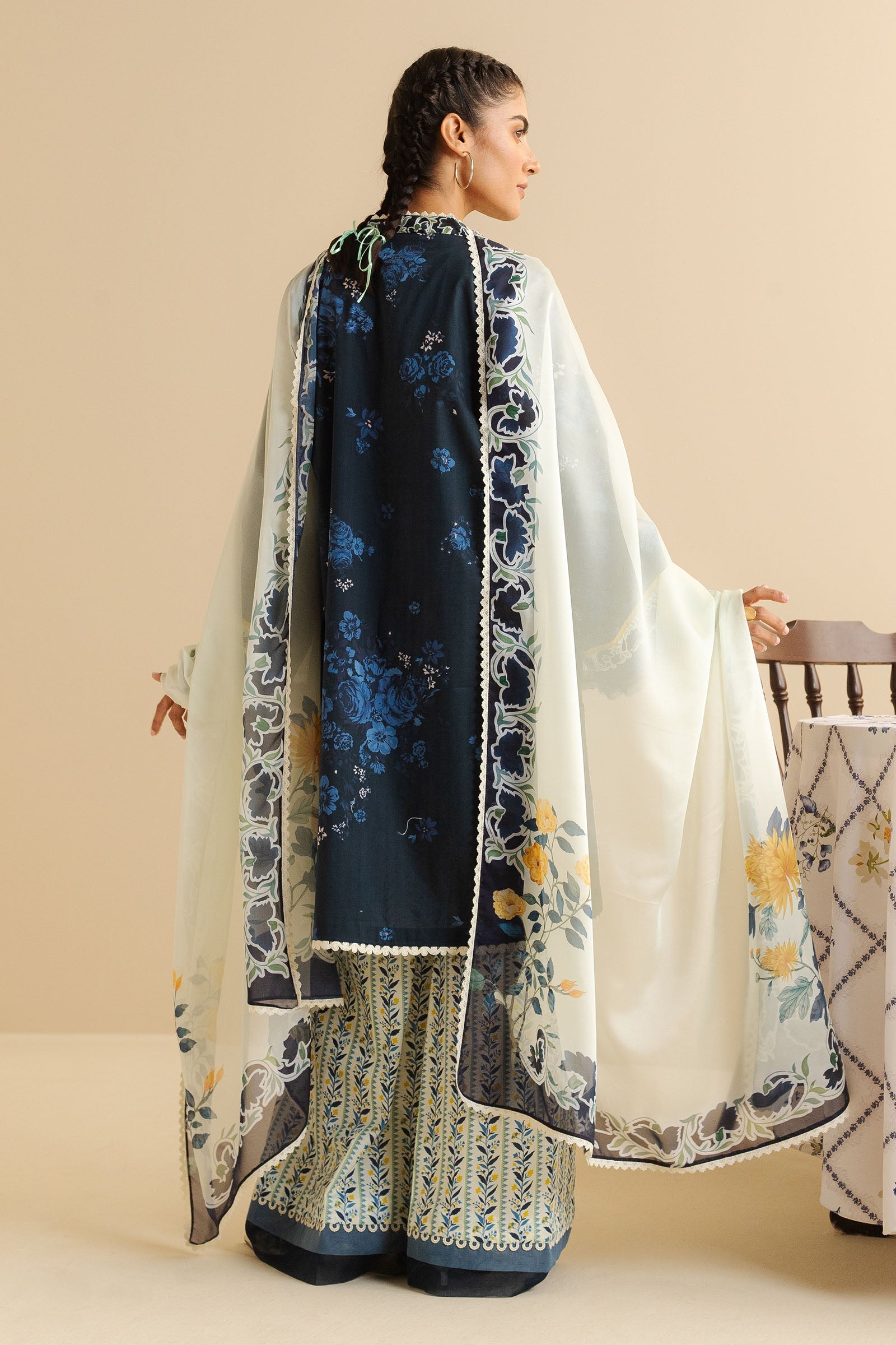 Zara Shahjahan | Coco Prints | Leya-1B by Zara Shahjahan - Designer Dress - Type: Ladies Clothes - Available at Sana Yasir - 100% Original