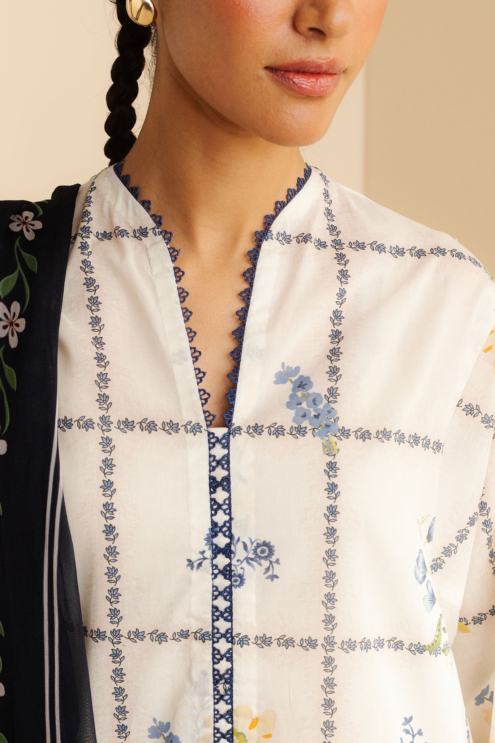 Zara Shahjahan | Coco Prints | Luna-10A by Zara Shahjahan - Designer Dress - Type: Ladies Clothes - Available at Sana Yasir - 100% Original