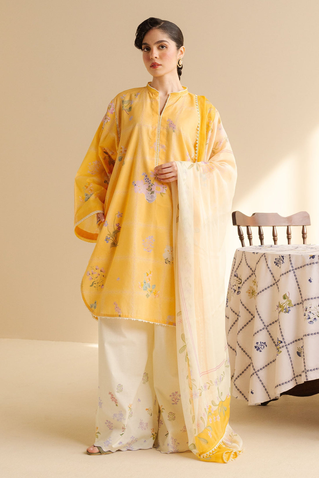 Zara Shahjahan | Coco Prints | Luna-10B by Zara Shahjahan - Designer Dress - Type: Ladies Clothes - Available at Sana Yasir - 100% Original