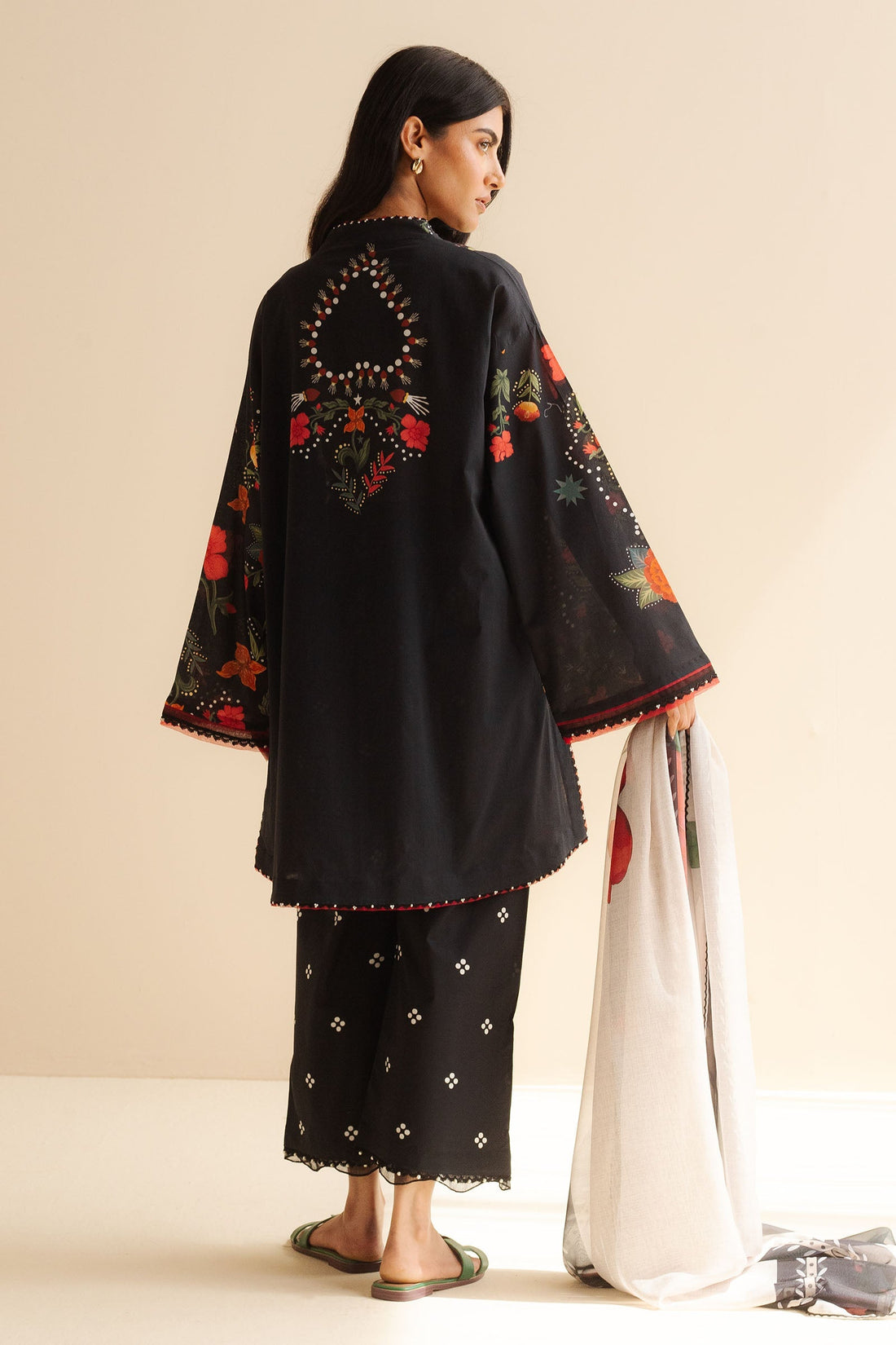 Zara Shahjahan | Coco Prints | Nyra-5A by Zara Shahjahan - Designer Dress - Type: Ladies Clothes - Available at Sana Yasir - 100% Original