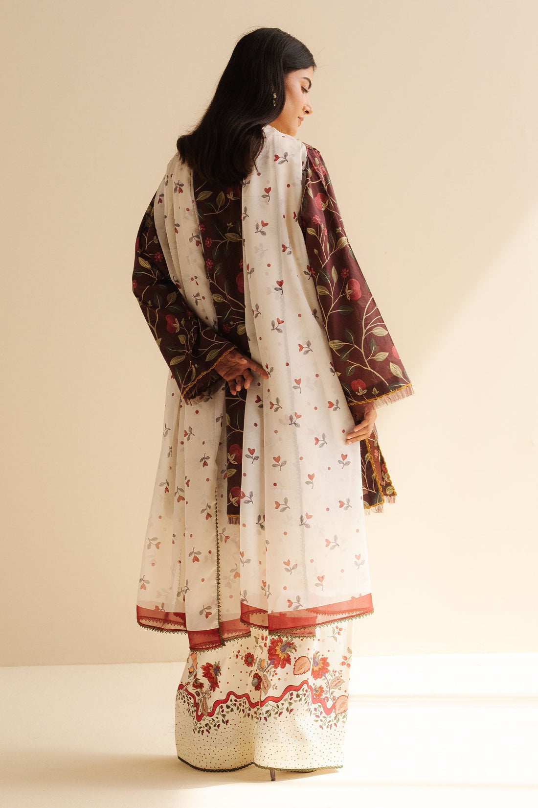Zara Shahjahan | Coco Prints | Rey-7A by Zara Shahjahan - Designer Dress - Type: Ladies Clothes - Available at Sana Yasir - 100% Original