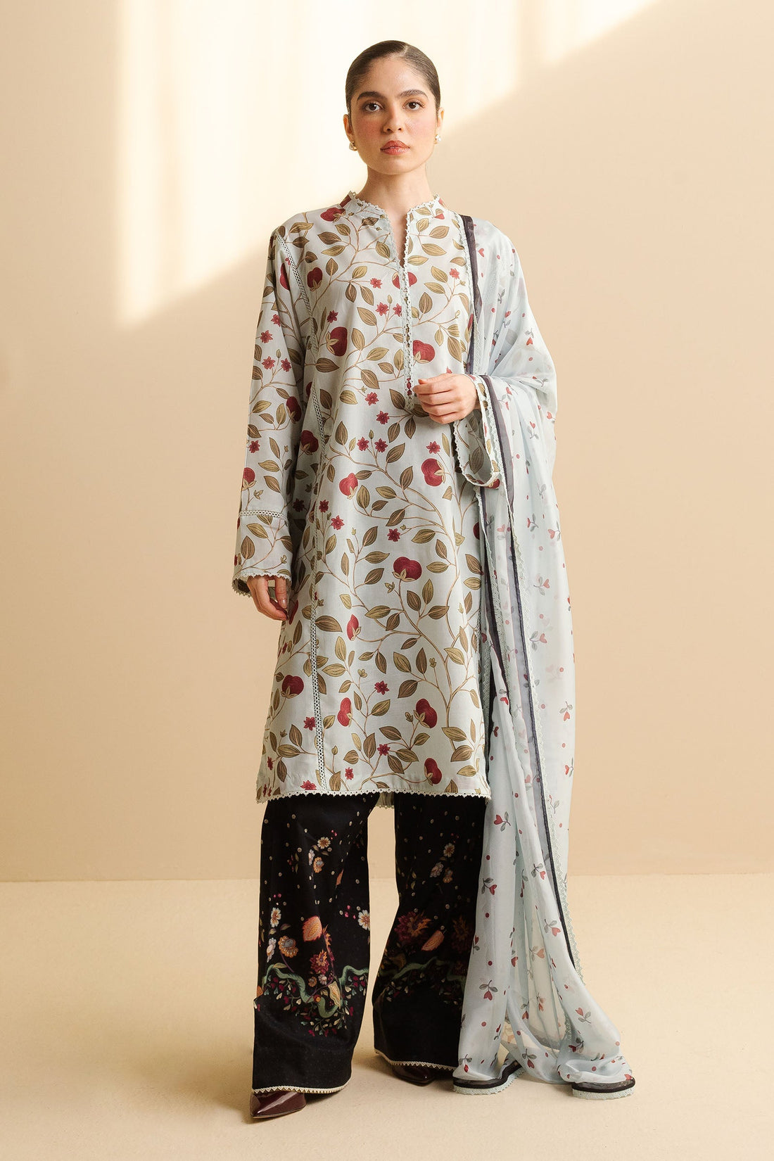 Zara Shahjahan | Coco Prints | Rey-7B by Zara Shahjahan - Designer Dress - Type: Ladies Clothes - Available at Sana Yasir - 100% Original